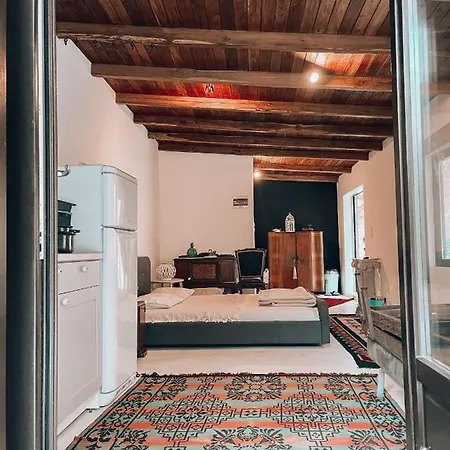 Stone Built House Next To The Amoliani