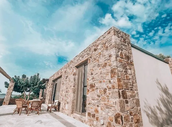 Stone Built House Next To The * Ammouliana
