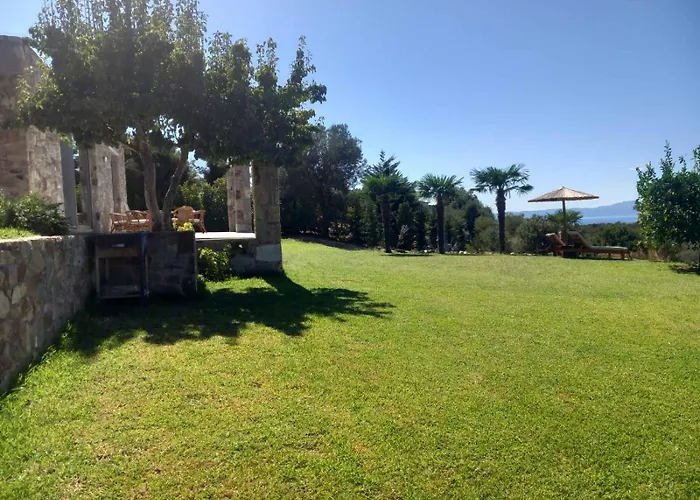 Stone Built House Next To The Ammouliana